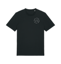 Black Printed T-shirt Front
