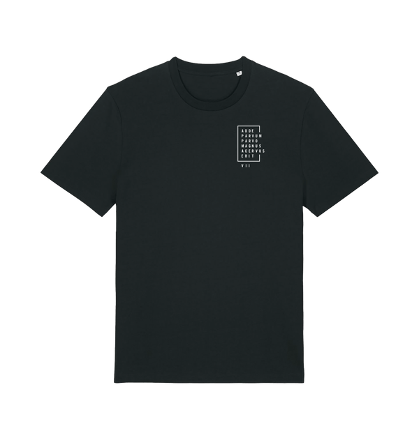 Black Printed T-shirt Front
