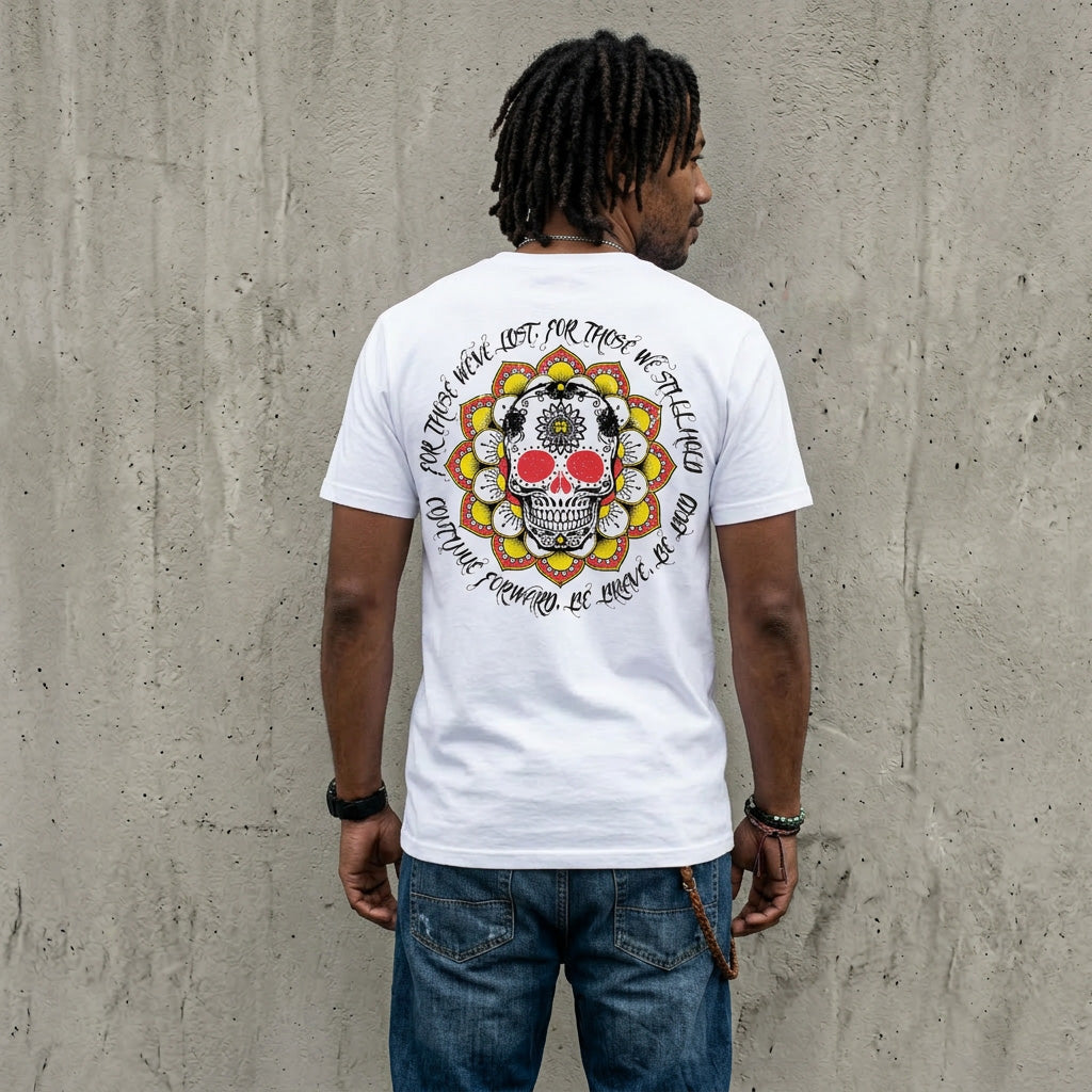 VII Crew aces unisex t shirt in white