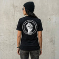 VII Crew smack unisex t shirt in black