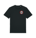 Black Printed T-shirt Front